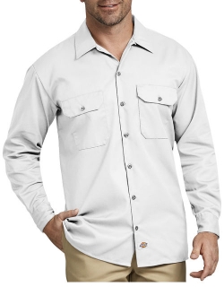 Men's Original Fit Long Sleeve Twill Work Shirt