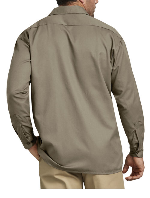 Dickies Men's Original Fit Long Sleeve Twill Work Shirt