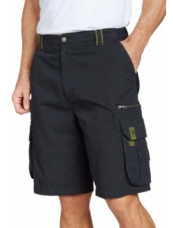 Boulder Creek by Kingsize Men's Big and Tall Ripstop Cargo Shorts