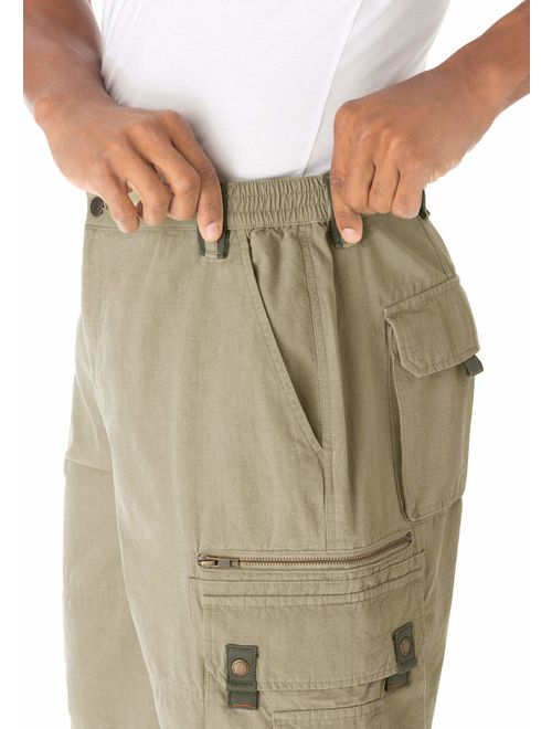 Boulder Creek by Kingsize Men's Big and Tall Ripstop Cargo Shorts