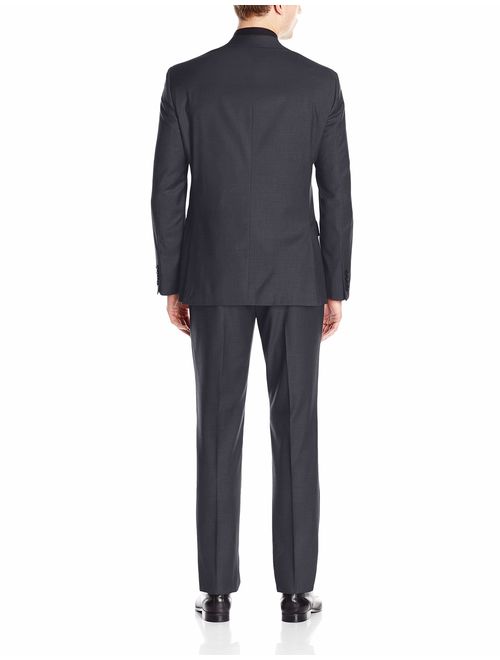 DKNY Men's All Wool Slim Fit Suit