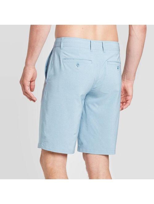 Men's 10.5" Rotary Hybrid Shorts - Goodfellow & Co Blue Dusk