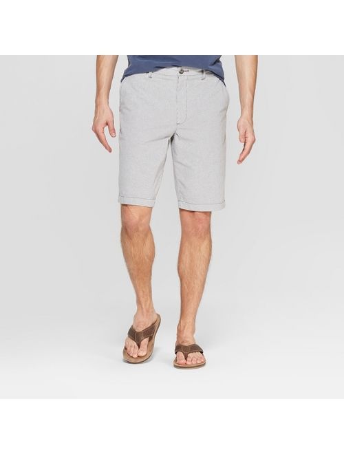Men's Striped Chino Shorts - Goodfellow & Co&#153; Gray