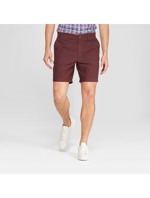 Men's 7" Linden Flat Front Chino Shorts - Goodfellow & Co&#153;