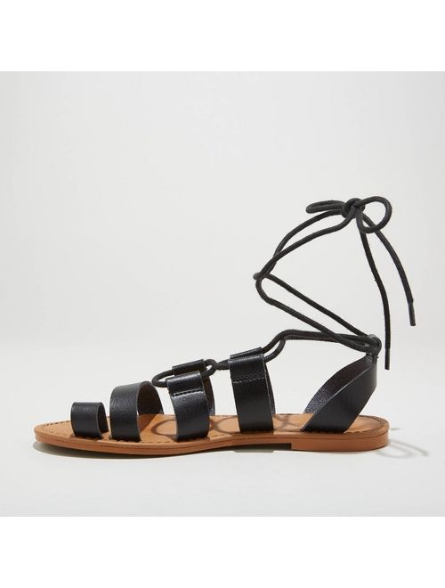 Women's Paige Lace Up Gladiator Sandals - Universal Thread&#153;