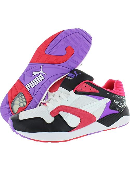 PUMA Men's Trinomic XS-850 Fashion Sneakers White/Purple Glimmer