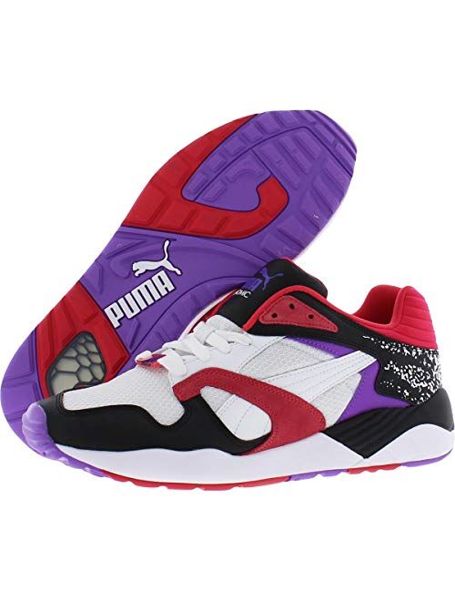 PUMA Men's Trinomic XS-850 Fashion Sneakers White/Purple Glimmer