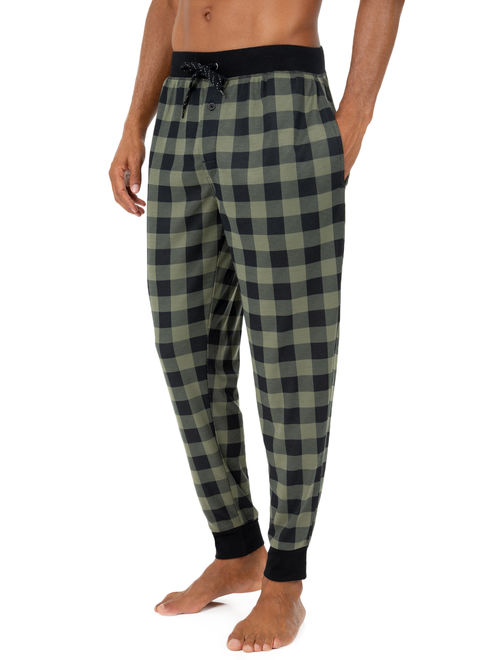 Fruit of the Loom Men's Knit Waffle Jogger Lounge Pant