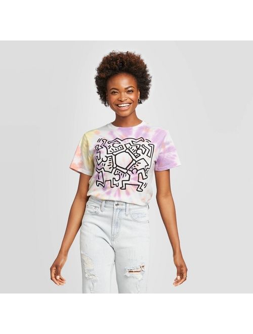 Women's Keith Haring Short Sleeve T-Shirt (Juniors')