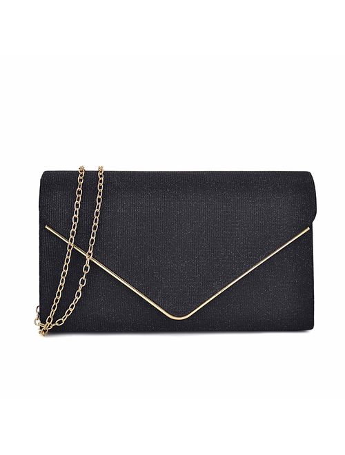 Women Clutches Handbags Evening Bags Glittering Wedding Purses Cocktail Prom Party Clutches Shoulder Bag