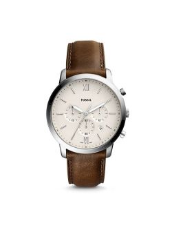 Men's Neutra Chronograph Brown Leather Watch (FS5380)