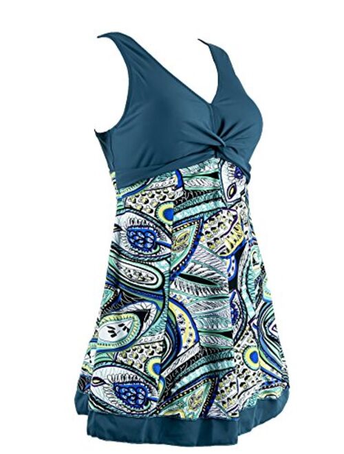 NO NO CAT One Piece Shaping Body Floral Swimwear Plus Size Bathing Suit for Women