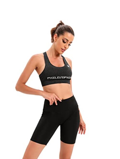 ZETIY Women's Activewear Set 5 Piece Yoga Jogging Workout Clothes Athletic Tracksuits