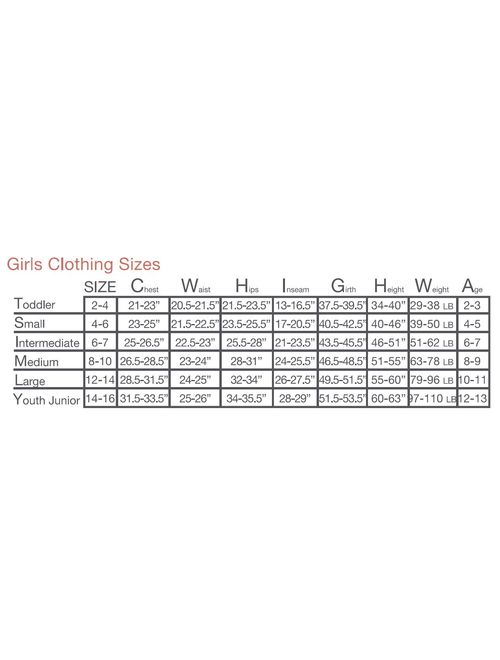 Danskin Girl's Gymnastics Basics Short (Little Girls & Big Girls)