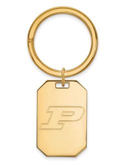 Purdue Key Chain (Gold Plated)