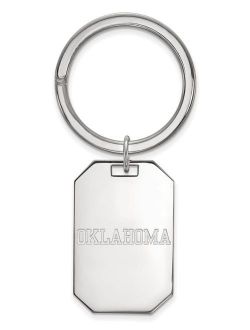 Oklahoma Key Chain (Sterling Silver)
