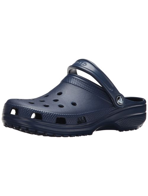 Crocs Classic Clog|Comfortable Slip on Casual Water Shoe, Navy B, 9 Women/7 Men