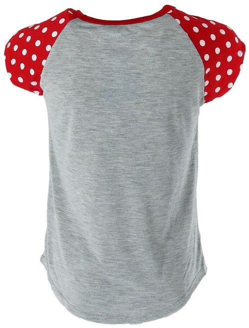 Disney Youth Minnie Mouse Peeking Pocket Tee Shirt