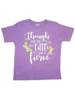 Though She Be But Little She is Fierce Shakespeare Toddler T-Shirt
