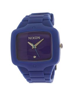 Men's A139230 Purple Silicone Quartz Fashion Watch
