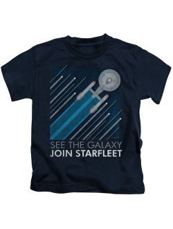 Star Trek - Starfleet Recruitment Poster - Juvenile Short Sleeve Shirt - 5/6