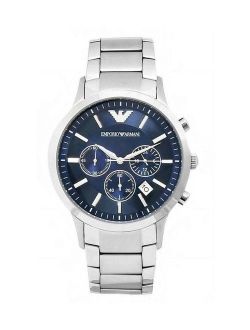 AR2448 Men's Chronograph Blue Dial Watch