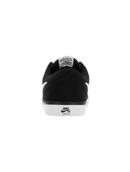 Nike 843896-001: Mens SB Check Solar Canvas Black/white Skate Sneaker (9 D(M) US Men)