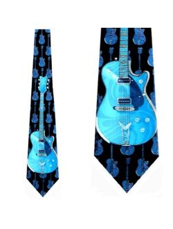 Guitars Only (Black) Necktie Mens Tie