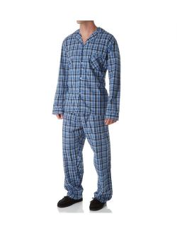 4016T Tall Man Classics Broadcloth Woven Pajama Set
