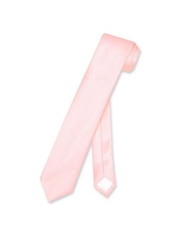 Narrow NeckTie Skinny PINK Color Men's Thin 2.5" Neck Tie