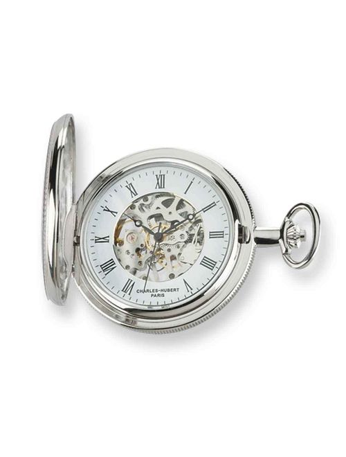 Charles-Hubert Paris Men's 3909-W Classic Collection Pocket Watch