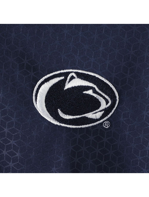 Men's Russell Athletic Navy Penn State Nittany Lions Embossed Polo