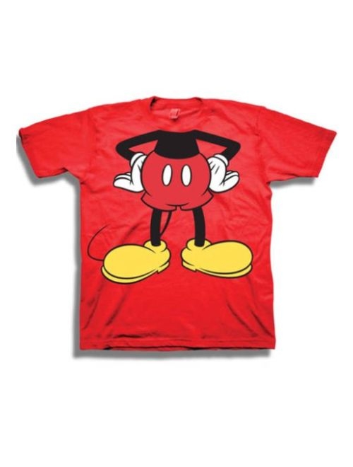 Disney Mickey Mouse Headless Toddler Boy Short Sleeve Crew Neck Graphic T-Shirt