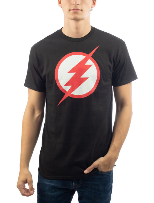Men's Dc Comics Flash Lightning Bolt Strikes Tv Logo Graphic T-shirt