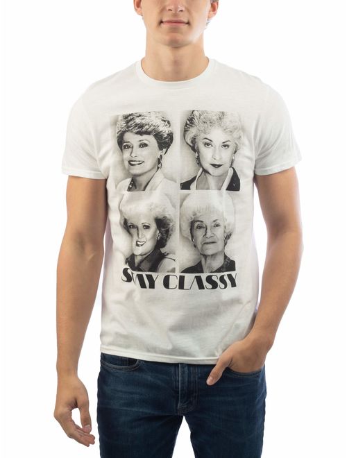 Men's and Big Men's The Golden Girls Stay Classy Graphic T-shirt