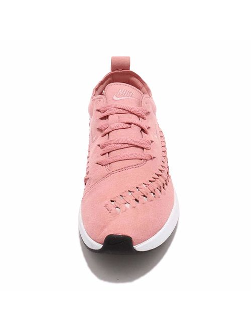 Nike Womens W Dualtne Racer Woven Fabric Low Top Lace Up Running Sneaker