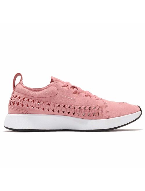 Nike Womens W Dualtne Racer Woven Fabric Low Top Lace Up Running Sneaker