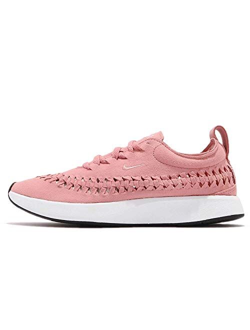 Nike Womens W Dualtne Racer Woven Fabric Low Top Lace Up Running Sneaker