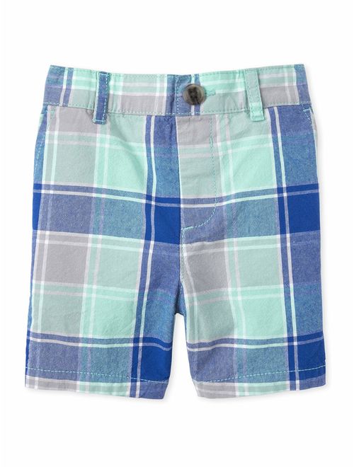 The Children's Place Baby & Toddler Boy Plaid Chino Short