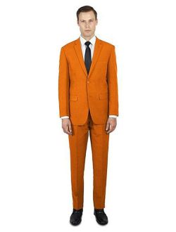 Alberto Nardoni Mens Suit 2 Piece Suit Regular Cut Flat Front Pants