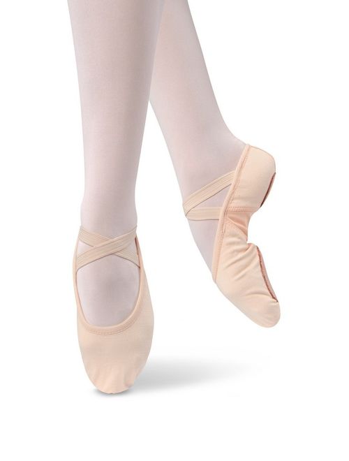 Danshuz Adult Pink Stretch Canvas Upper Split Sole Ballet Shoes 5-11 Womens