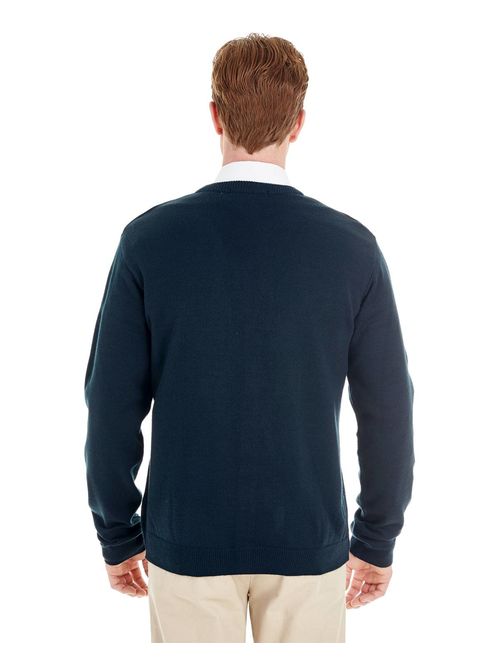 Mens Pilbloc V Neck Button Cardigan Sweater