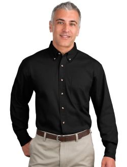 Men's Long Sleeve Versatile Dress Shirt