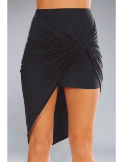 Sexy Mini Skirts for Women Bodycon High Waisted Knee Length High Low Pencil Summer Skirt.Beach,Office,Date Nightout, Prom