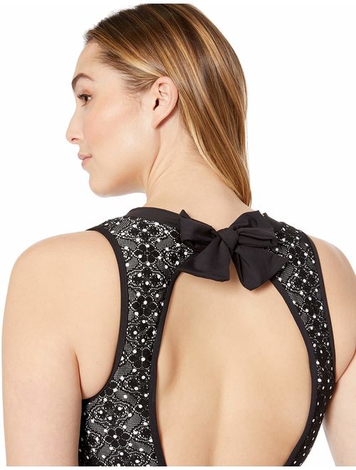 Anne Cole Women's Plus-Size High Neck Tankini Swim Top