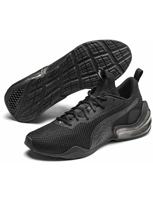 PUMA Men's LQDCELL Challenge Sneaker, Black, 11.5 M US