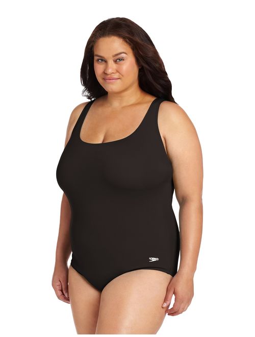 blande Sovesal onsdag Buy Speedo Women's Plus Size Aquatic Endurance Ultraback Tummy Control One  Piece Swimsuit online | Topofstyle