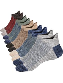 M&Z Mens Low Cut Ankle Non-slid Socks Cotton Mesh Top Fresh Ventilation Socks S/M/L
