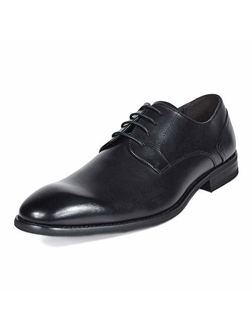Bruno Marc Men's Oxford Dress Shoes Wingtip Genuine Leather Formal Shoes