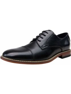 VOSTEY Men's Oxford Classic Business Derby Formal Dress Shoes for Men